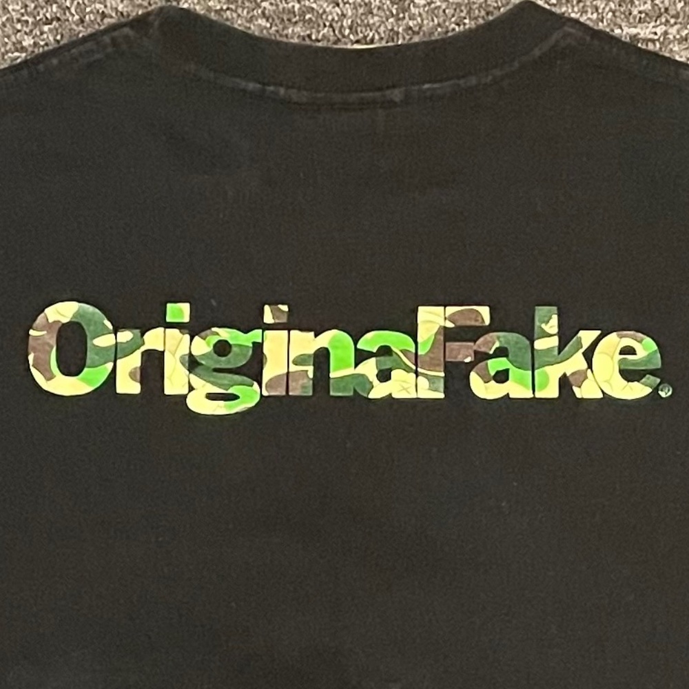 BAPE 1st.Camo college Tee - Picture 2 of 2